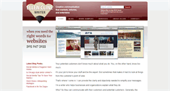 Desktop Screenshot of ellenwrites.com